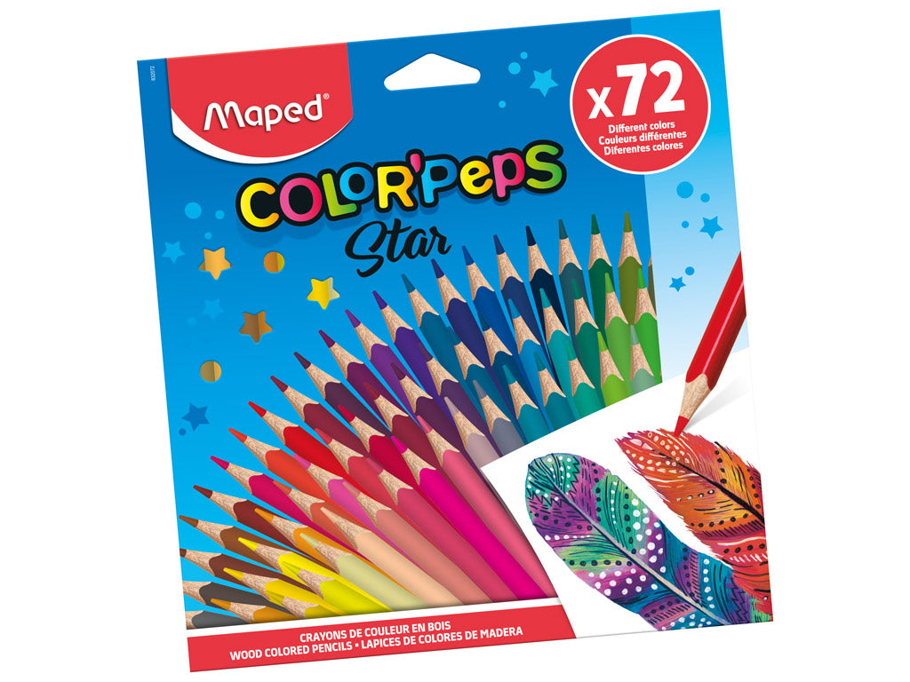 Maped Colour pencils 72 Colors || الوان خشبيه مابد 72 لون