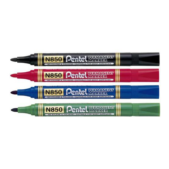 Pentel Permenant White Board Marker || قلم صبوره ماركر ثابت بنتل مشطوف - مكتبة توصيل