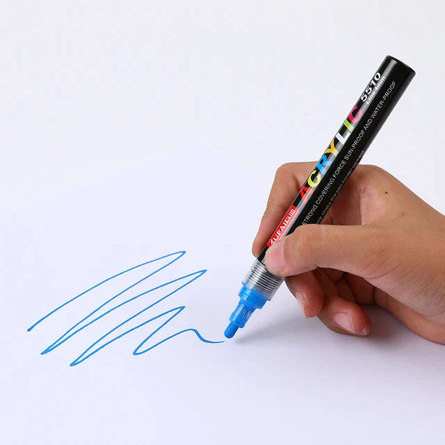 Jubai Acrylic Marker Line 4mm 60 color || اقلام اكريلك ماركر 4مم 60 لون