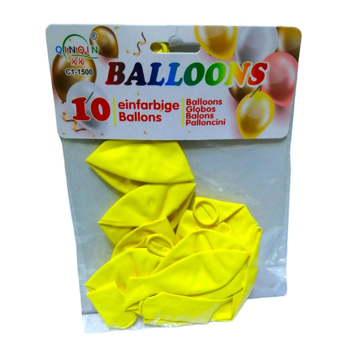 Colored Balloons 10 pcs || بالونات ملونة باكيت ١٠ حبة