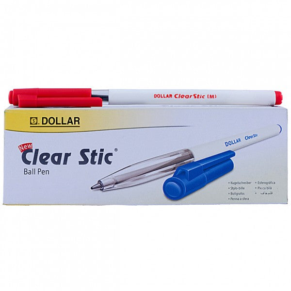Dollar Clear Stic Pen || قلم حبر دولار