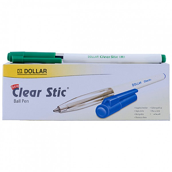 Dollar Clear Stic Pen || قلم حبر دولار