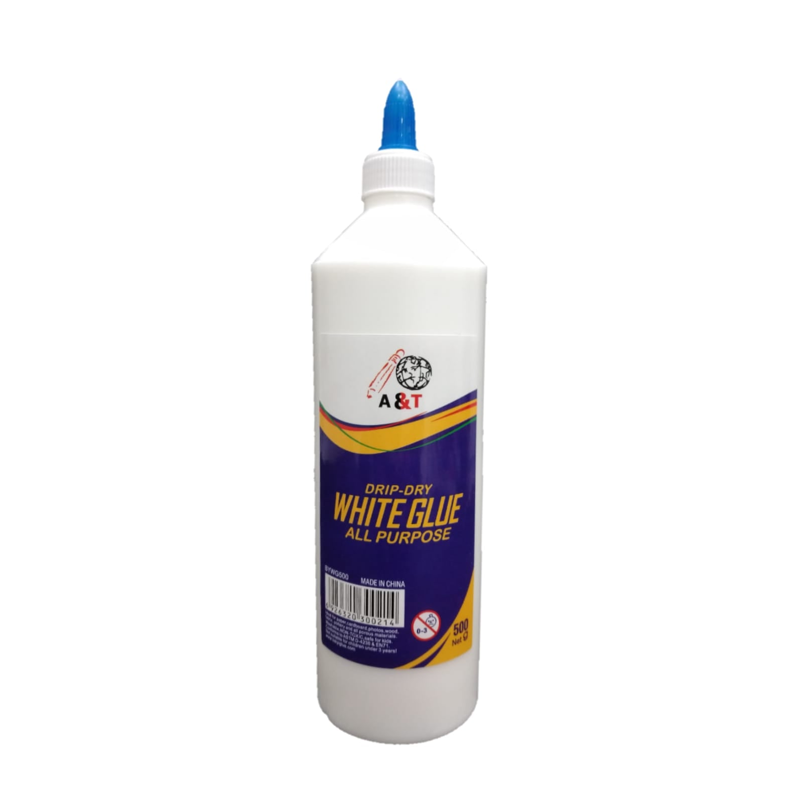 A&T White Art and Craft Glue 500 g || صمغ غرى ابيض 500 جرام