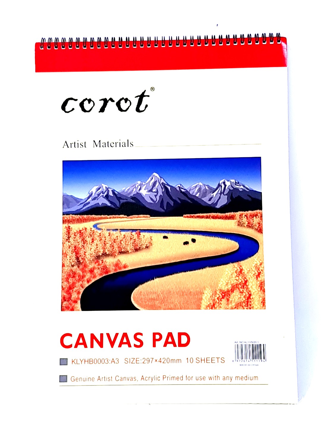 Canvas Note A4 || دفتر كانفاس حجم اي فور