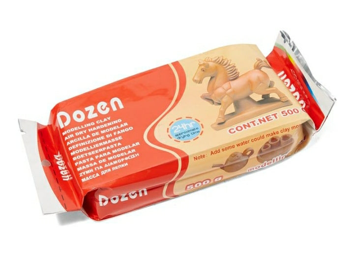 Modeling Clay Brown Color || طين صلصال بني