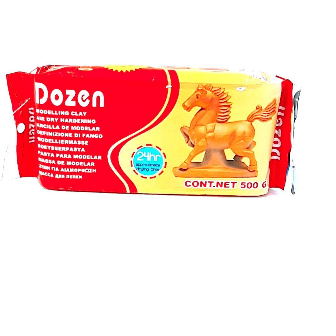 Modeling Clay Brown Color || طين صلصال بني