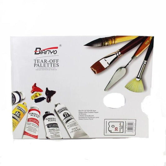 Tear Off Paper Palette || باليت ورق للرسم