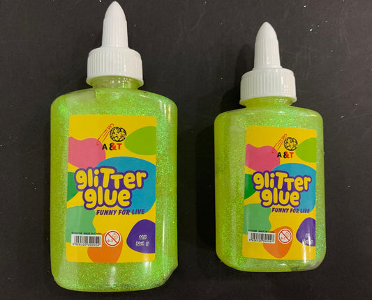 A&T Glitter Glue || صمغ زري قلتر ملون