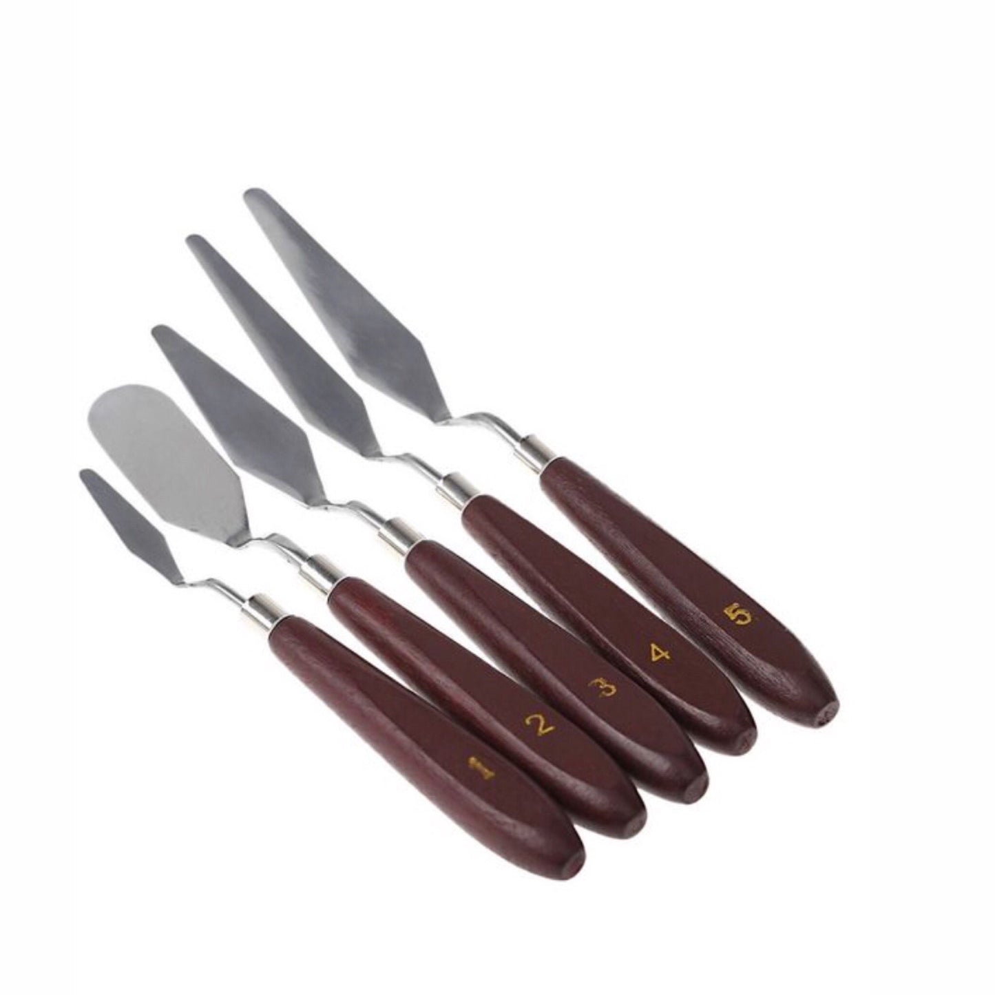 Painting Knife Set of 5 || مجموعة سكينة مكشطة ٥ درجات