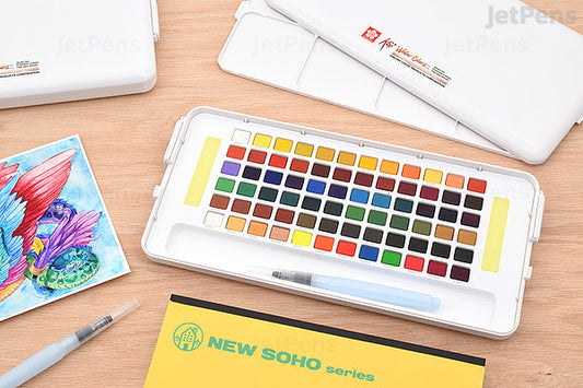 Sakura Koi Watercolors || الوان مائية ساكورا كوي واتر كولر