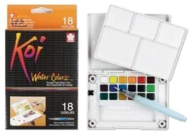 Sakura Koi Watercolors || الوان مائية ساكورا كوي واتر كولر