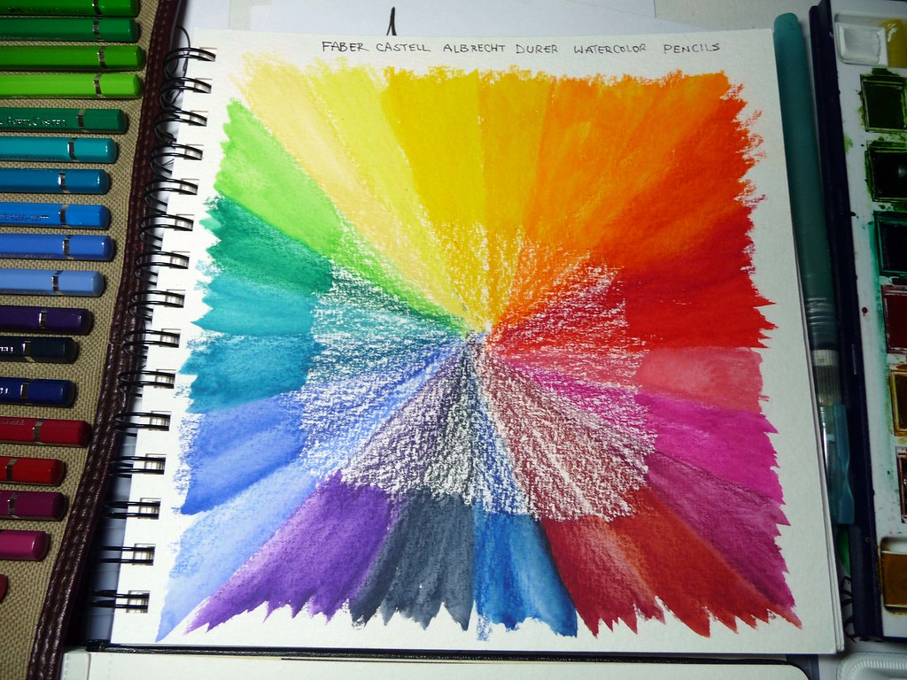 Faber Castell Albrecht Durer Watercolor Pencils Tin Set of 120 || الوان خشبية فيبر كاستل البرت ديورر 120 لون