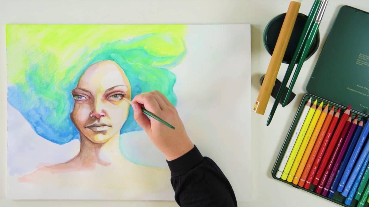 Faber Castell Albrecht Durer Watercolor Pencils Tin Set of 120 || الوان خشبية فيبر كاستل البرت ديورر 120 لون