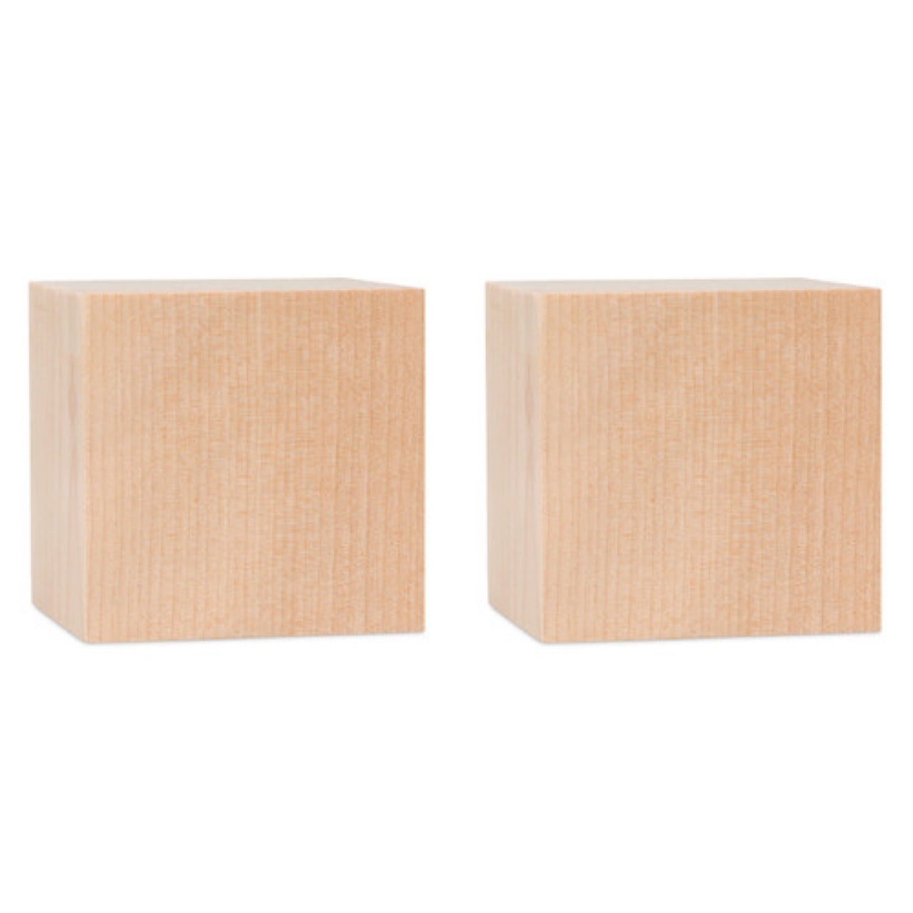 Wooden Cubes Jumbo Size Set of 2 || مكعبات خشب حجم جامبو شد 2