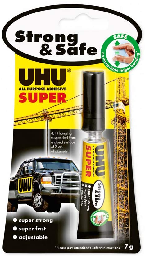 UHU Super All Purpose Adhesive || ضمغ سوبر قلو يوهو