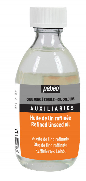 Pebeo Refined Linseed Oil 245 ml || زيت بذرة الكتان المكرر من بيبيو 245 مل