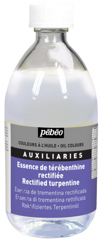 Pebeo Turpentine 495 ml  || تربنتين بيبيو لتنظيف الالوان الزيتية 495 مل