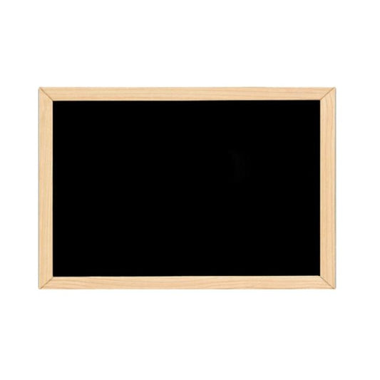 Black Board 20*30 Cm || لوحة طباشير صبوره اسود بلاك بورد اطار خشبي⁩ حجم ٢٠*٣٠ سم