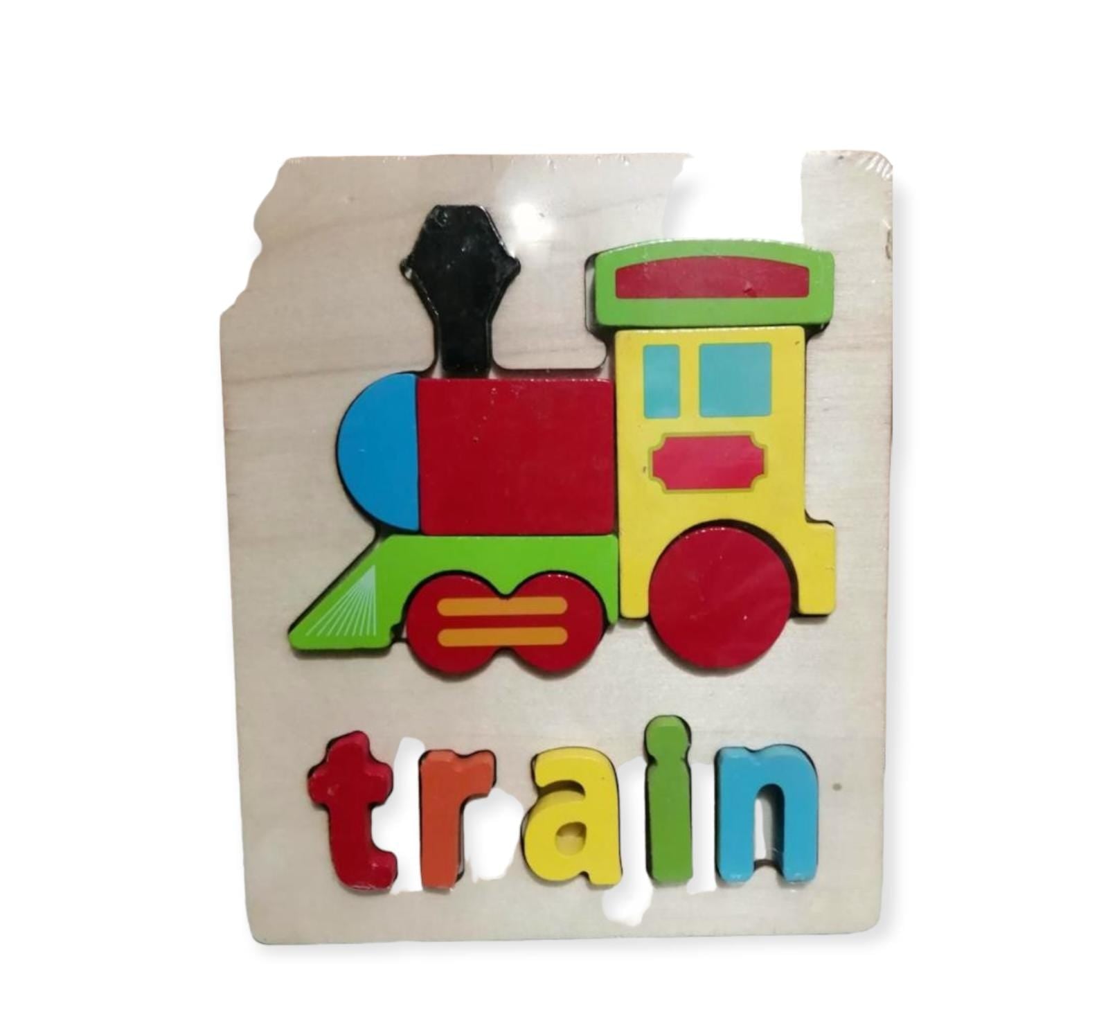 Puzzles Train 10 Pcs || بازل قطار ١٠ قطعة⁩⁩⁩