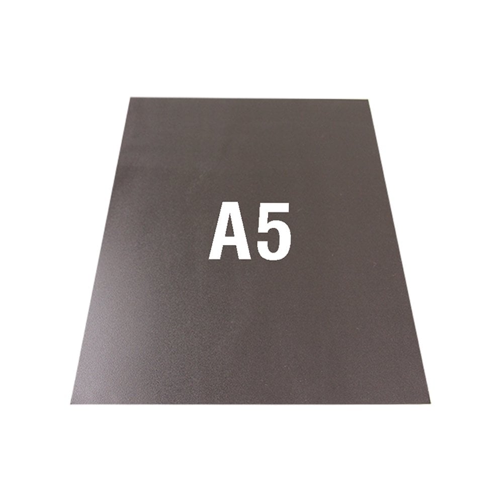 Magnetic Sheet Double Sided A5 Size || A5 صفحة مغناطيس وجهين اسود حجم