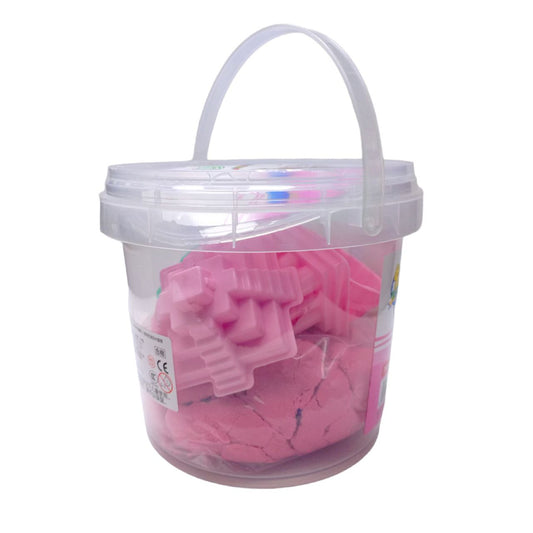 Magic Sand Pink Color || رمل سحري للاطفال لون وردي