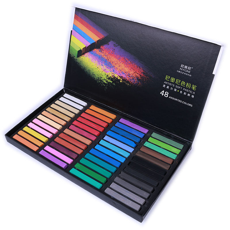 NYONI Oil Pastel Color Chalk Soft Art Drawing || الوان باستيل نيوني قطع ناعمه للرسم