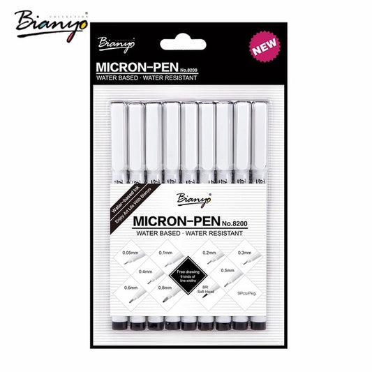 Sketch Micron Pen Sets || طقم اقلام تحبير سكتش درجات مايكرون
