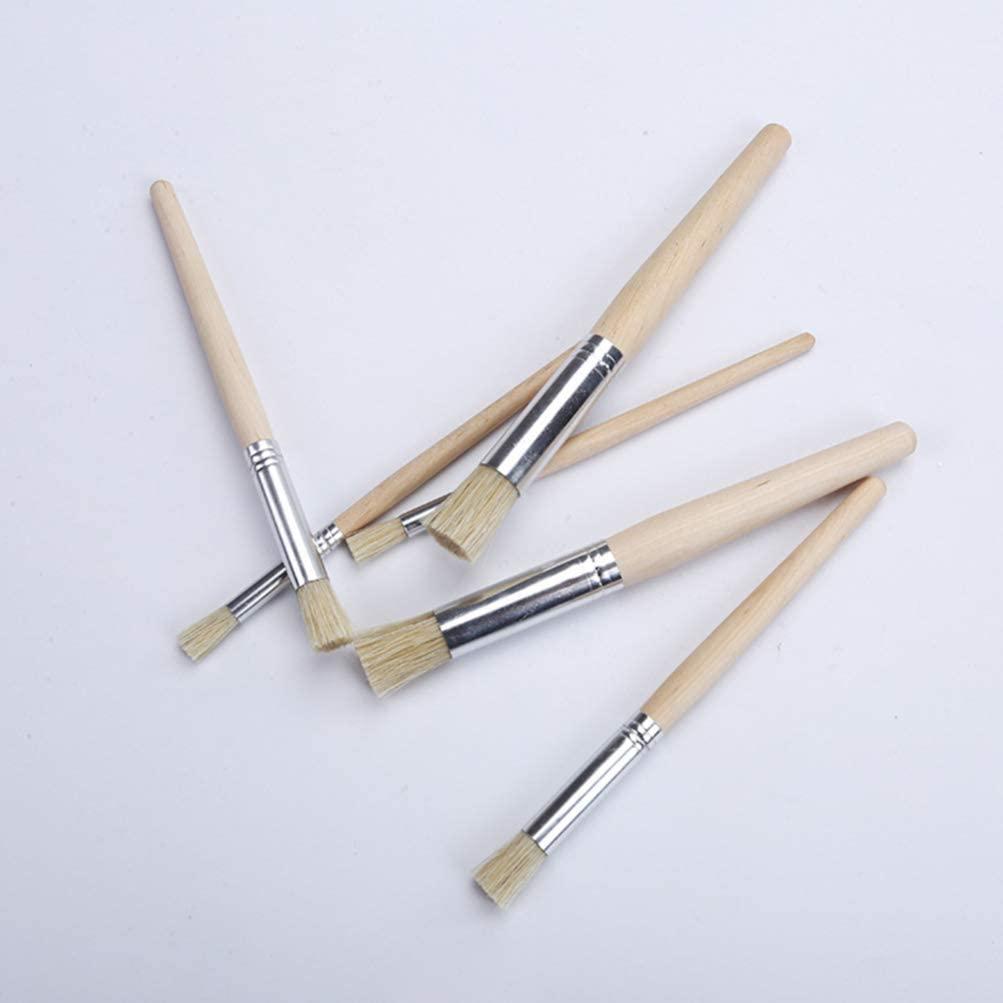 A&T Thick Brush Sets 6 Pcs || مجموعة فرش خشنة 6 فرشة