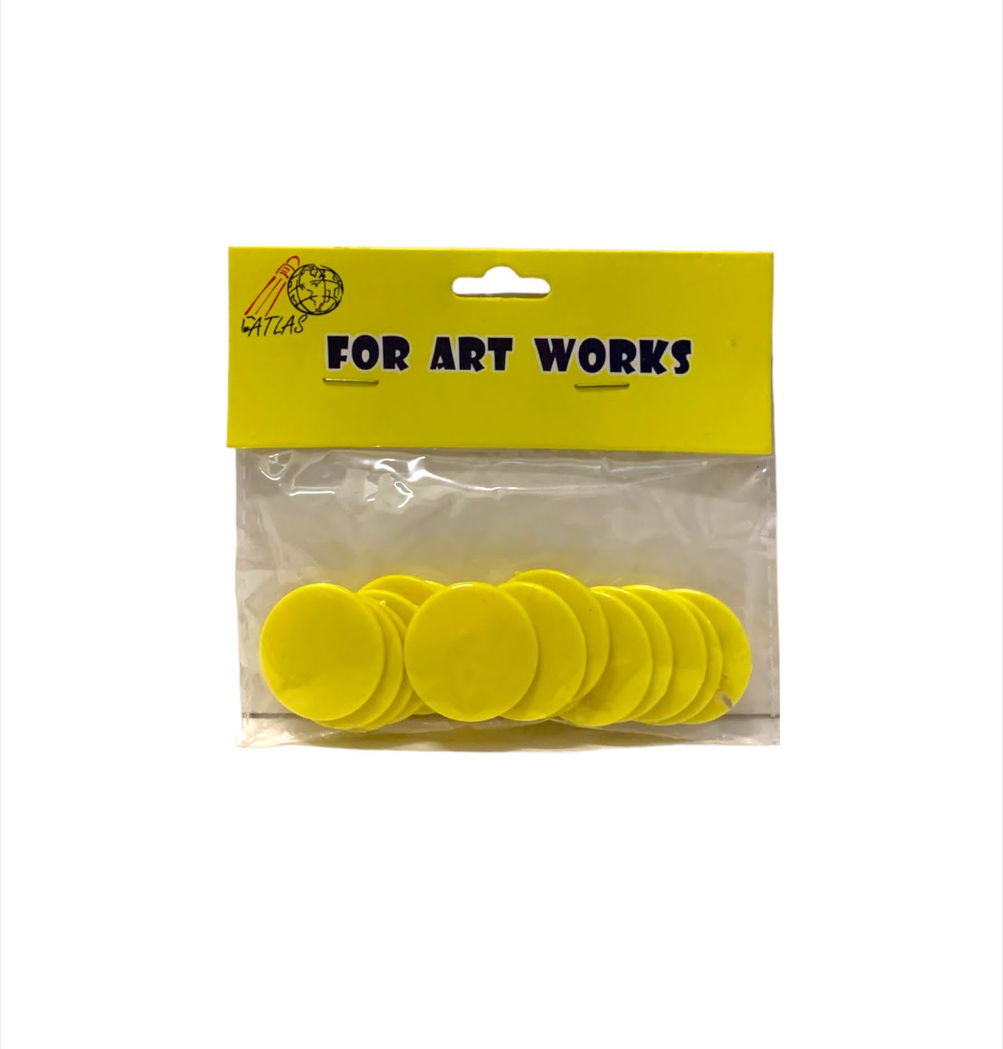 A&T DIY Plastic Disks || اقراص بلاستيكية اشغال يدوية ملونة