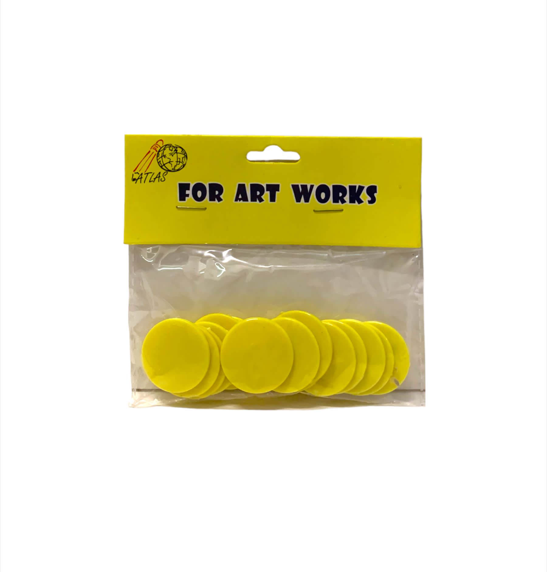 A&T DIY Plastic Disks || اقراص بلاستيكية اشغال يدوية ملونة