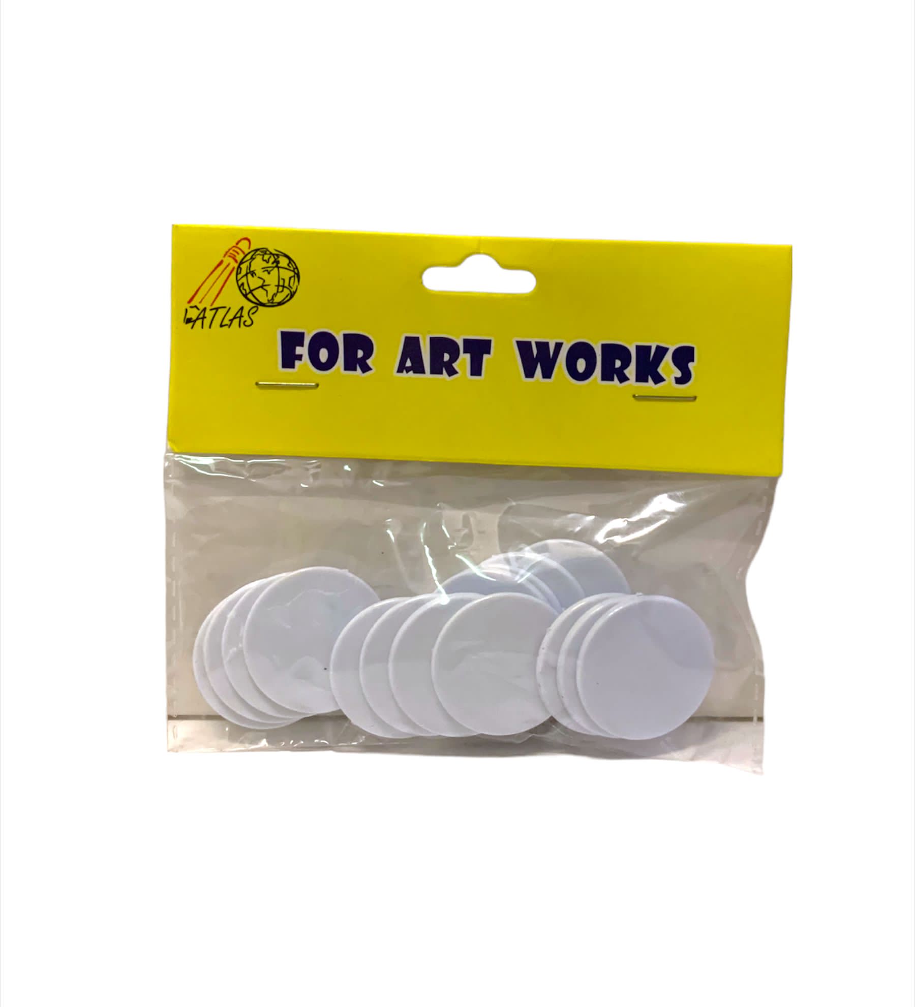 A&T DIY Plastic Disks || اقراص بلاستيكية اشغال يدوية ملونة