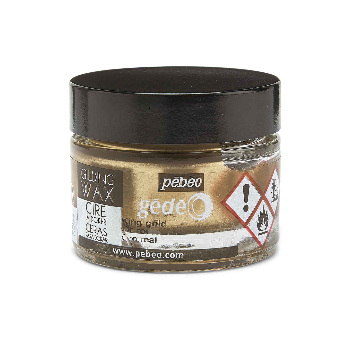 Pebeo Gedeo Gliding Wax 30 ml King Gold || معجون شمع ذهبي ملكي بيبيو 30 مل