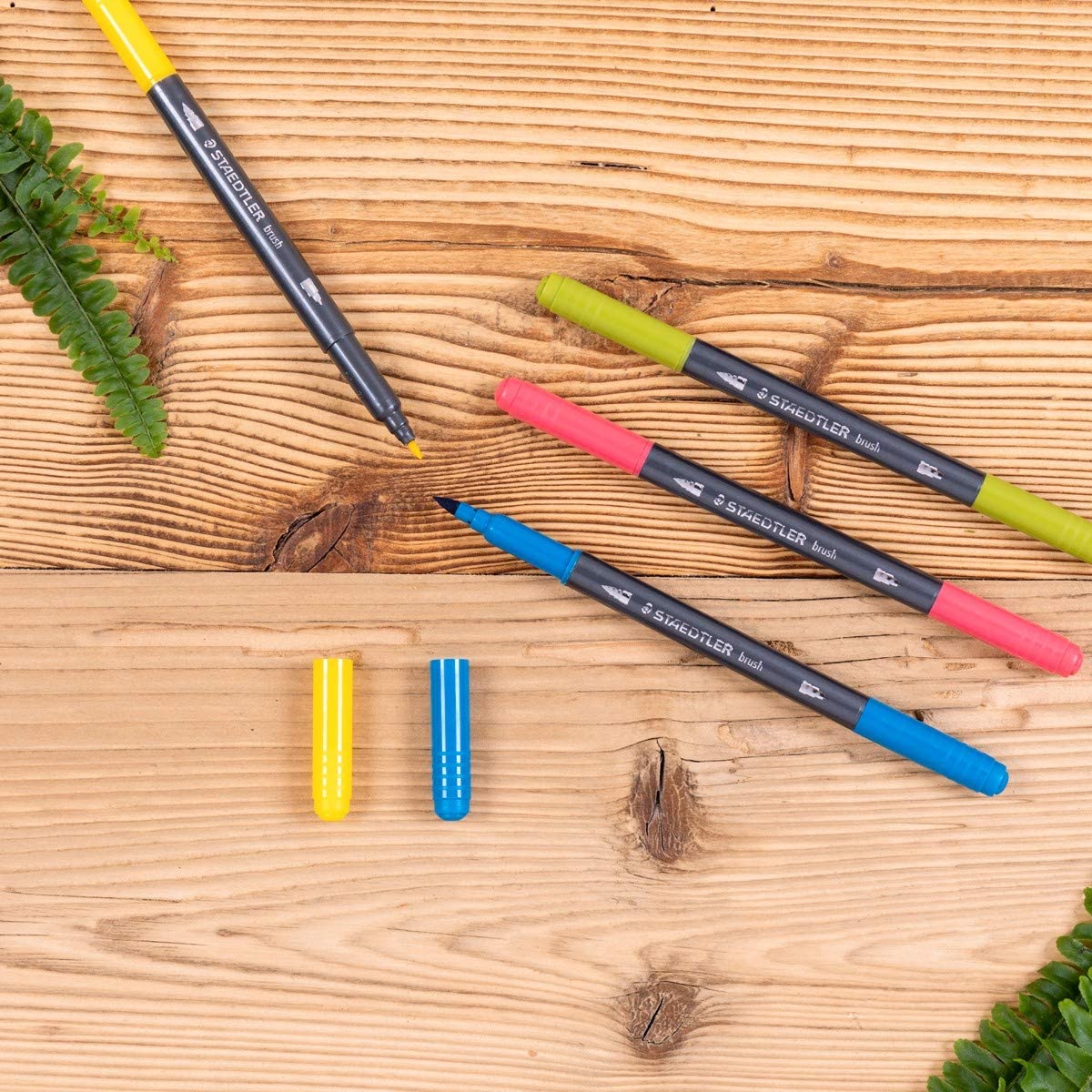 STAEDTLER Double Ended Watercolour Brush Pens 18 || الوان مائيه ستدلر ثنائية الرأس 18 لون