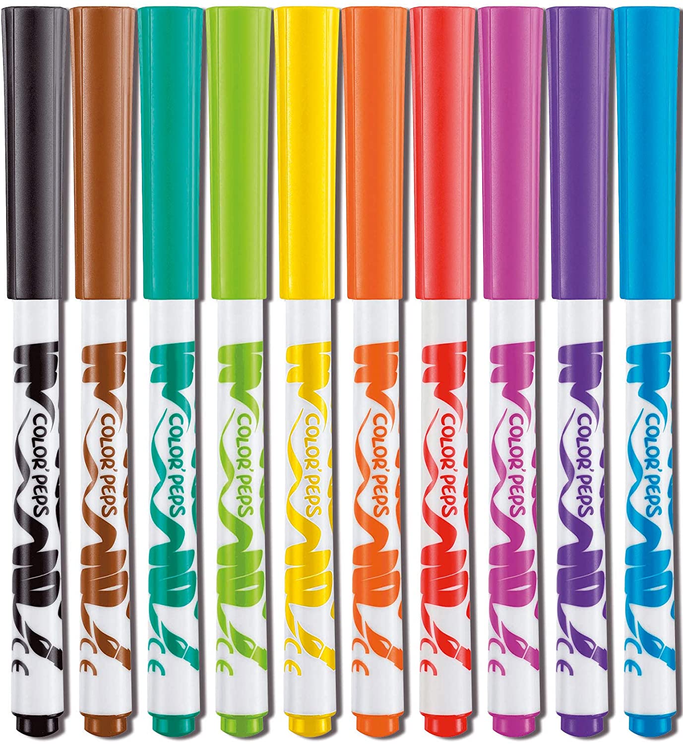 Maped Color Peps Brush  10 Colors || الوان شينيه مابد راس فرشاه 10 لون