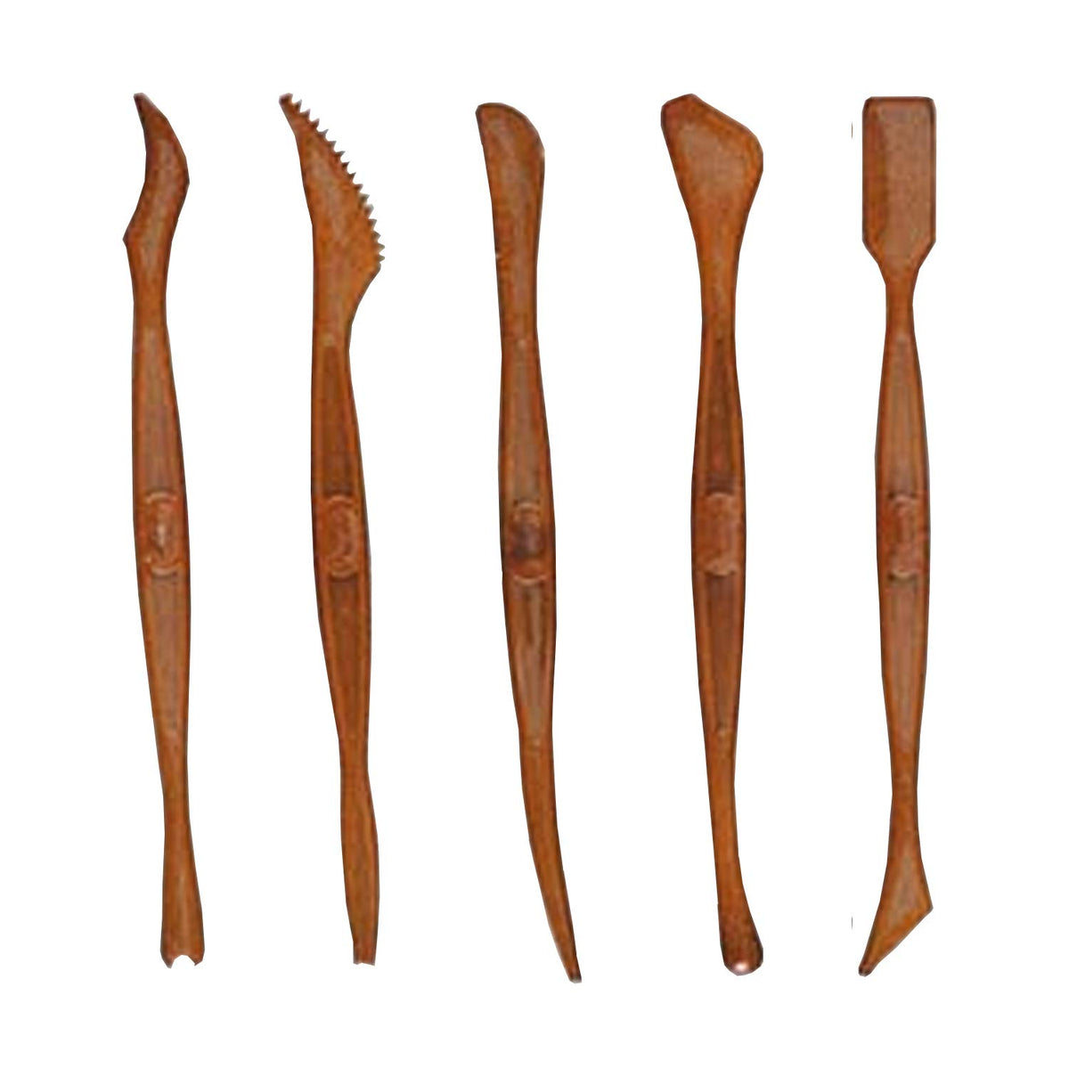 Jovi Plastic Modeling Tools, Set of 5 || مجموعة أدوات بلاستيكية لتشكيل الصلصال جوفي، 5 قطع