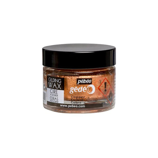 Pebeo Gedeo Gliding Wax 30 ml Copper || معجون شمع نحاسي بيبيو 30 مل