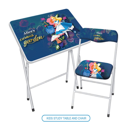 Alice in Wonderland Kids Study Table and Chair || طاوله دراسه للاطفال اليس في بلاد العجائب