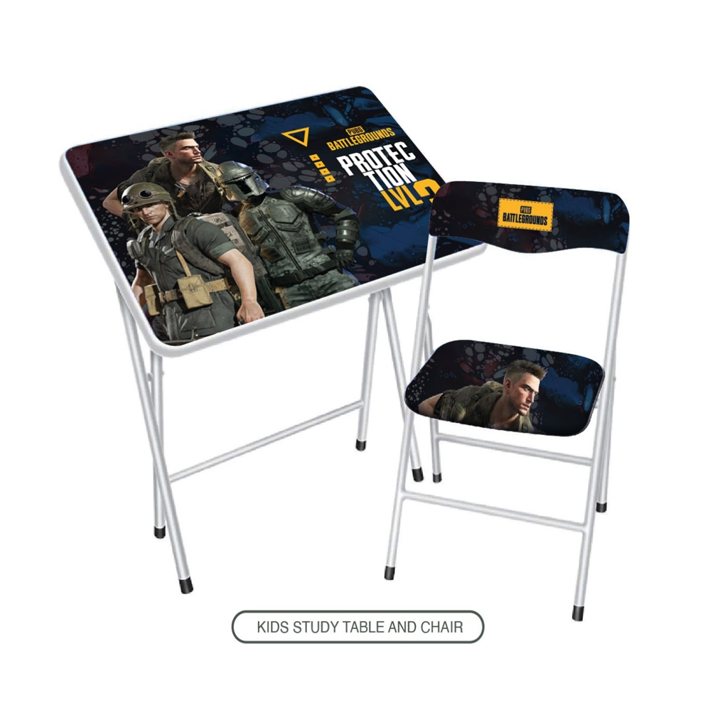 PUBG Kids Study Table and Chair || طاوله دراسه للاطفال ببجي