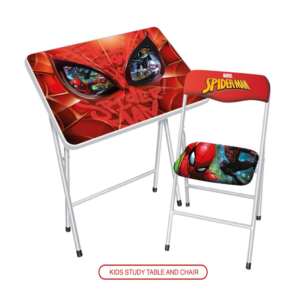 Spider Man Kids Study Table and Chair || طاوله دراسه للاطفال سبايدر مان