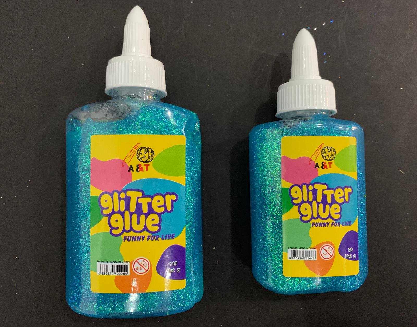 صمغ زري glitter glue - مكتبة توصيل