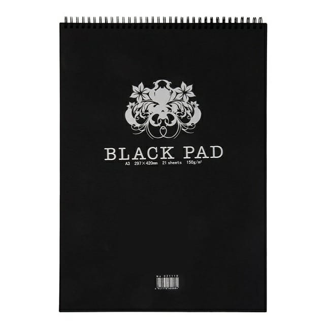 a&T black sketch pad