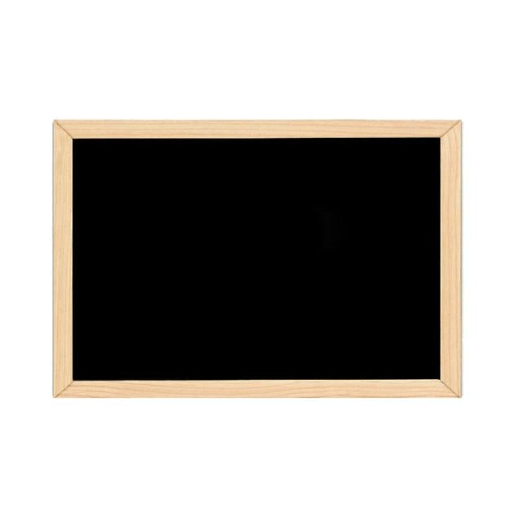 Black Board 20*30 Cm || لوحة طباشير صبوره اسود بلاك بورد اطار خشبي⁩ حجم ٢٠*٣٠ سم