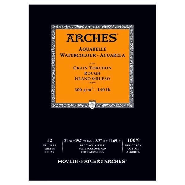 ARCHES Watercolor Pad 12 Sheets 300g A4