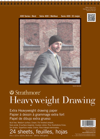 Strathmore Drawing Paper 163 g 21*29.7 cm ||  A4 دفتر رسم ستراثمور 163 جم