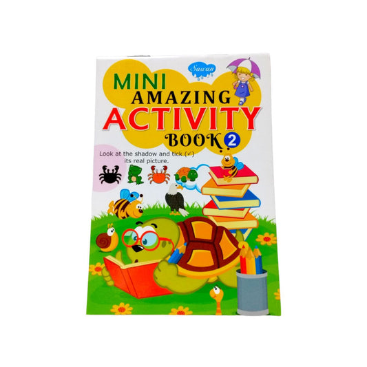 Mini Amazing Activity Book 2 || دفتر تعليم ونشاطات اطفال انجليزي الجزئ  ٢