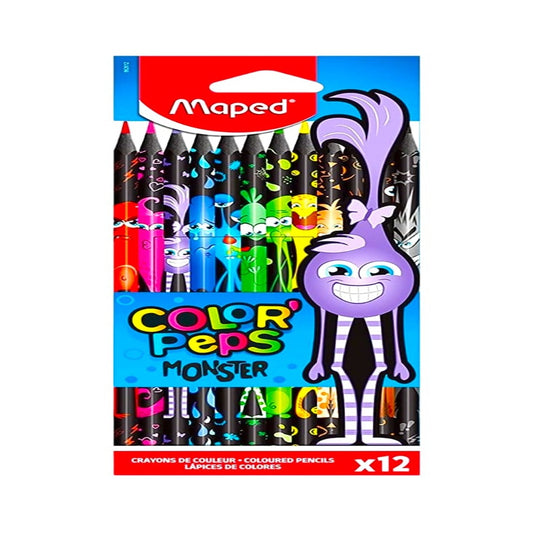 Maped Color Peps 12 Colored Pencils || الوان خشبية مابد ١٢ لون