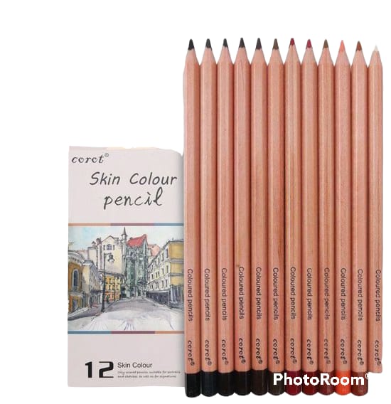 Corot Skin Colour Pencil || الوان خشبيه الوان البشرة 12 لون
