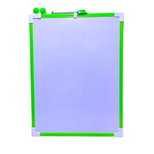 White board A3 Size Green Frame || A3 صبورة وايت بورد اطار لون أخضر حجم⁩⁩⁩
