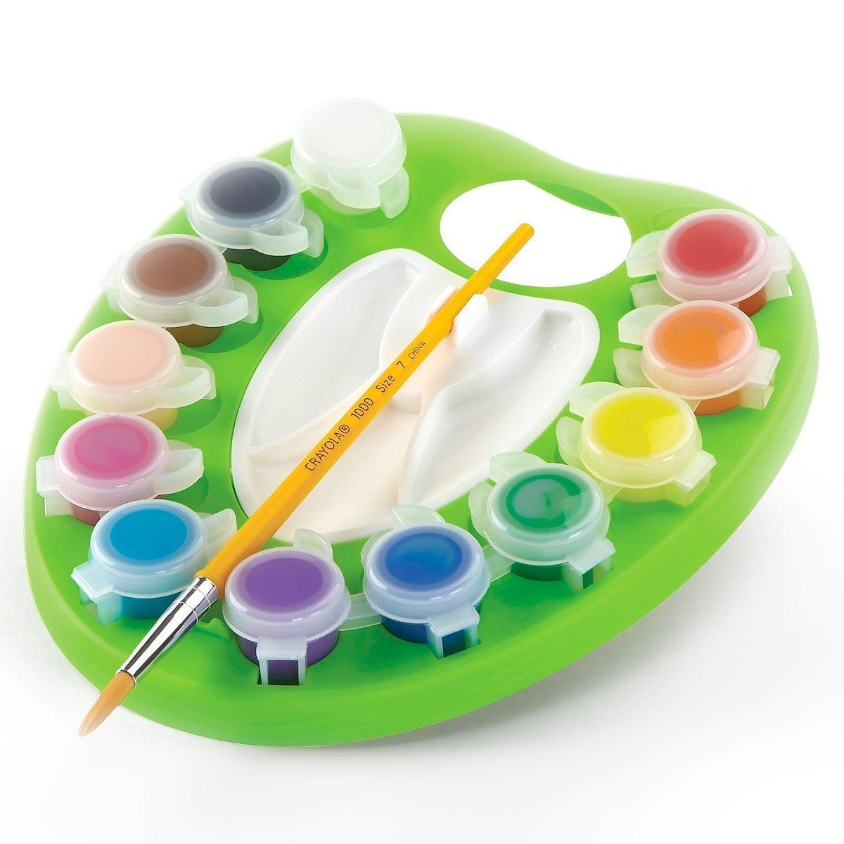 Crayola Washable Kids Paint Pallete || الوان رسم اطفال كرايولا شكل باليته