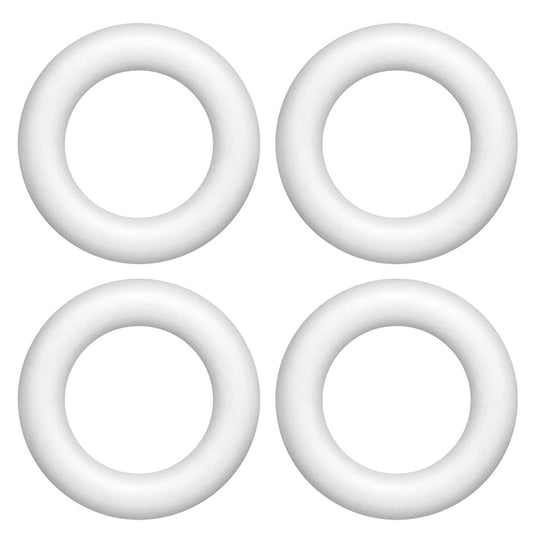 A&T Foam Rings 4 Pack || مجموعة ٤ حلقات فلين⁩⁩ قطر ٨ سم